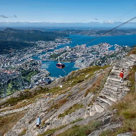 On The Footstep Of Mount Ulriken Bergen